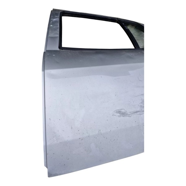 Porta Traseira Esquerda Renault Symbol 2010/2014 Completa Traseira Esquerda Prateado