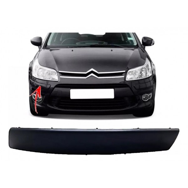 Friso Moldura Parachoque Dianteiro C4 Pallas Hatch Vtr 2008/
