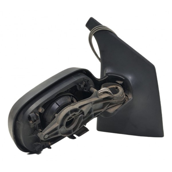 Retrovisor Manual Clio 1999 A 2011 Direito S/ Capa