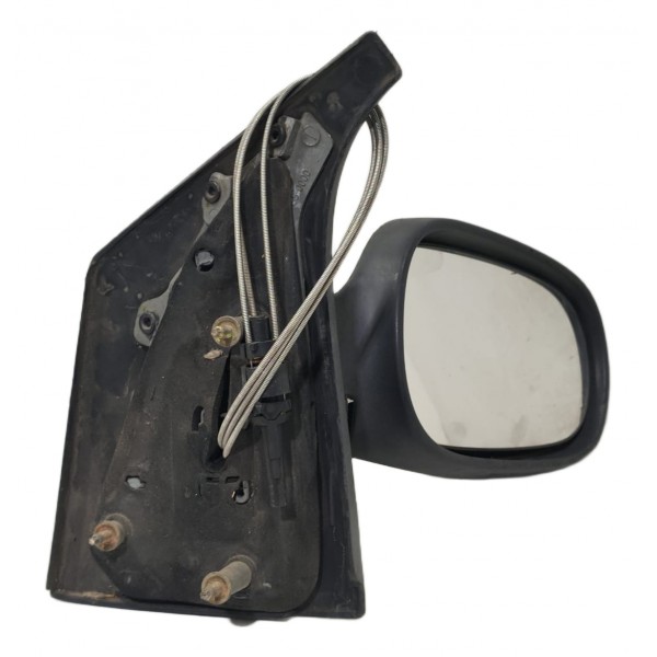 Retrovisor Manual Clio 1999 A 2011 Direito S/ Capa