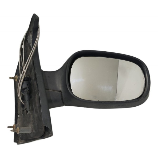 Retrovisor Manual Clio 1999 A 2011 Direito S/ Capa