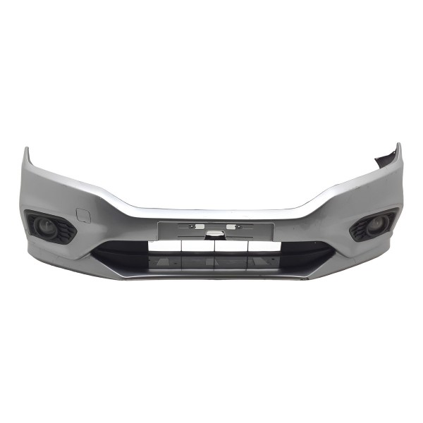 Parachoque Dianteiro Honda City 2015 A 2018 C/ Avaria Prateado