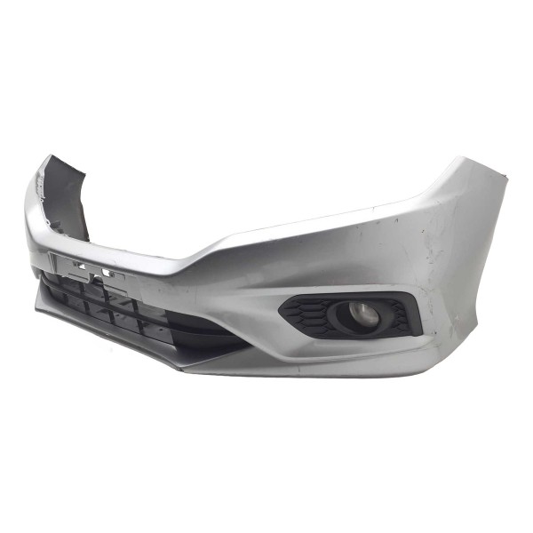 Parachoque Dianteiro Honda City 2015 A 2018 C/ Avaria Prateado