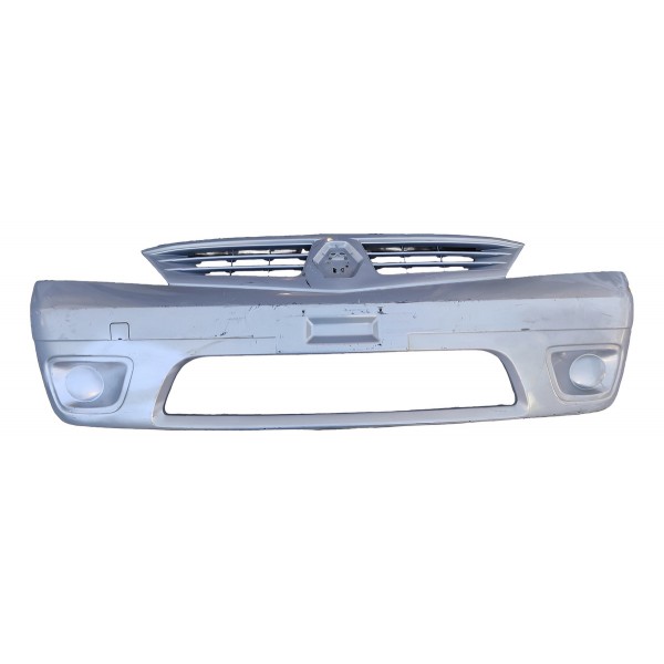 Parachoque Dianteiro Renault Logan 2007 2008 2009 2010 Cinza