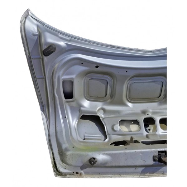 Tampa Traseira Megane Sedan 2007/2012 Completa C/ Avaria Prateado