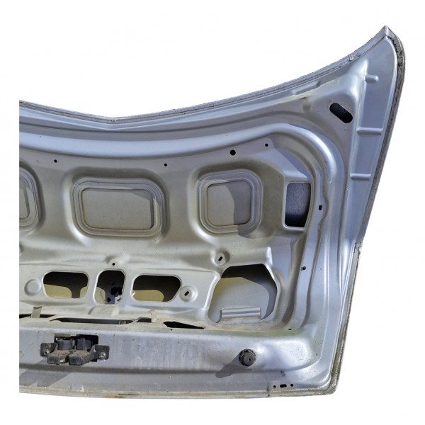 Tampa Traseira Megane Sedan 2007/2012 Completa C/ Avaria Prateado