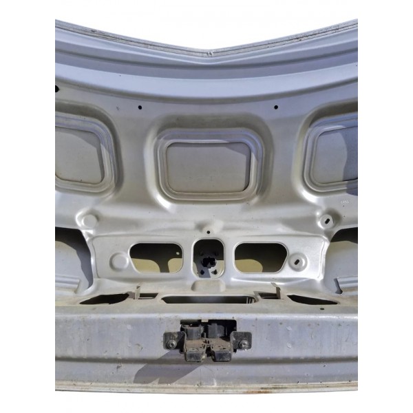 Tampa Traseira Megane Sedan 2007/2012 Completa C/ Avaria Prateado