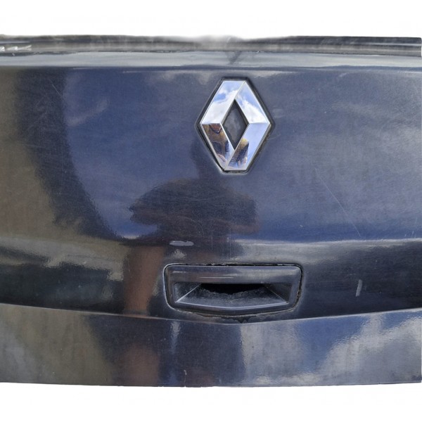 Tampa Traseira Megane Sedan Completa 2007 2008 09 10 11 2012 Preto