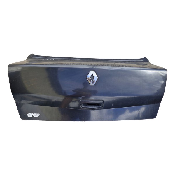 Tampa Traseira Megane Sedan Completa 2007 2008 09 10 11 2012 Preto