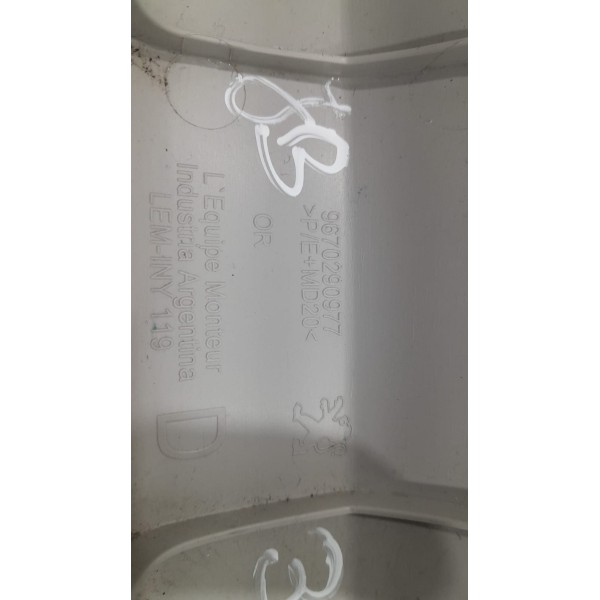 Moldura Coluna Dianteira Direita Peugeot 308/408  9670290977