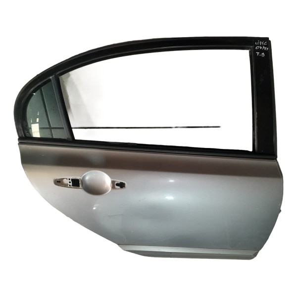 Porta Traseira Lado Direito Civic 07/12 Original Traseira Direita Prateado