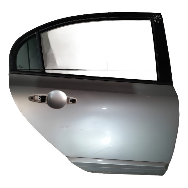 Porta Traseira Lado Direito Civic 07/12 Original Traseira Direita Prateado