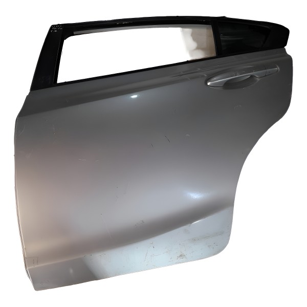 Porta Traseira Esquerda Civic 2012 / 2016 Apenas Lata Traseira Esquerda Prateado