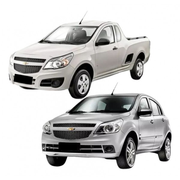 Retrovisor Agile Montana 2009 A 2016 Com Controle Esquerdo Esquerdo