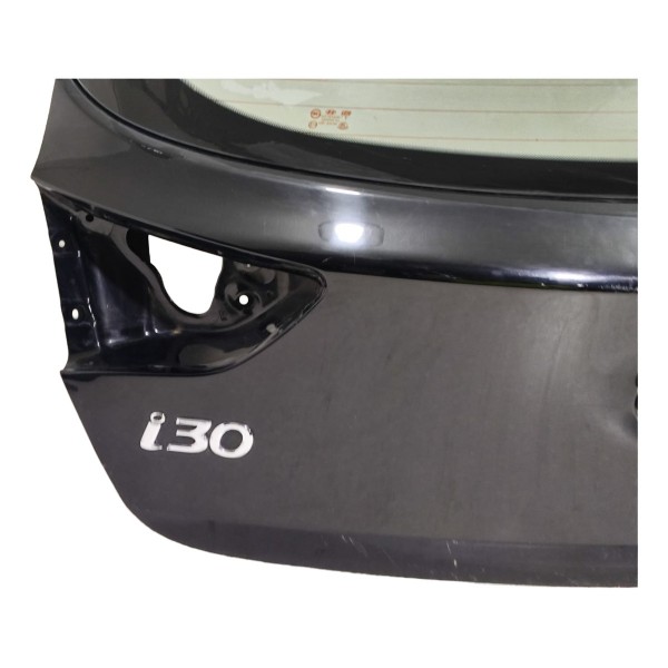 Tampa Traseira Hyundai I30 2013 2014 2015 2016 2017 Preto
