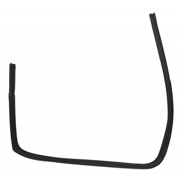 Borracha Canaleta Porta Traseira Esquerdo Gol G7 2014/20 Preto