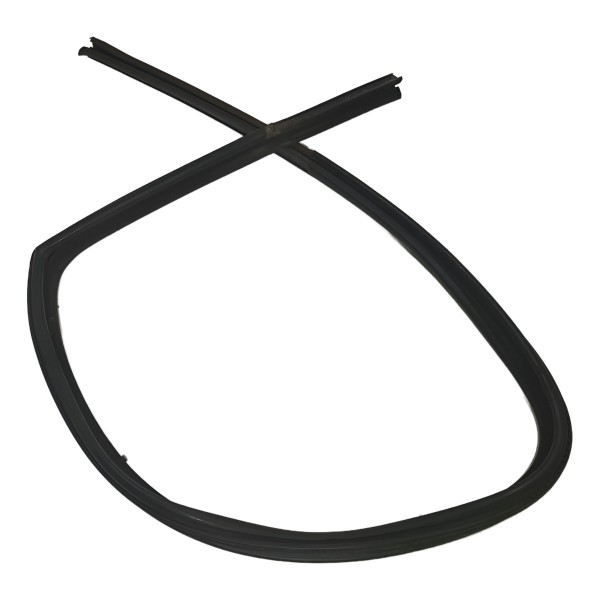 Borracha Canaleta Porta Traseira Esquerdo Gol G7 2014/20 Preto