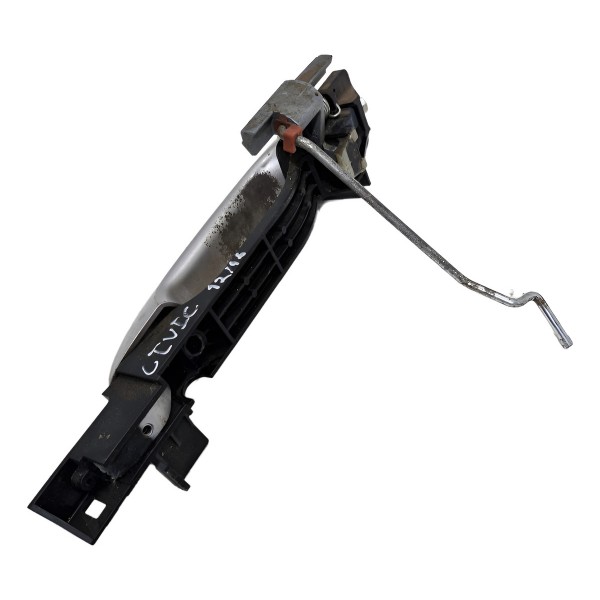 Maçaneta Externa Porta Diant. Direita Civic 2012 13 14 15 16 Prateado Dianteira