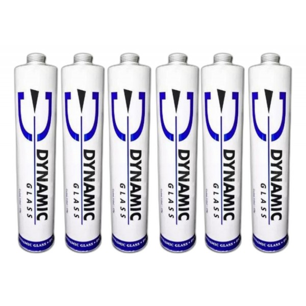 Kit 6 Cola Parabrisa Alta Aderência + Bico Aplicador 310ml