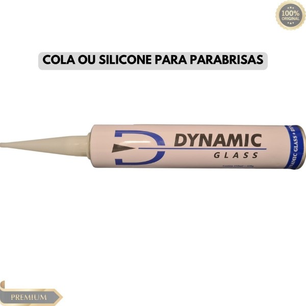 Cola Dynamic Para Parabrisas Com Secagem Rápida E Bico