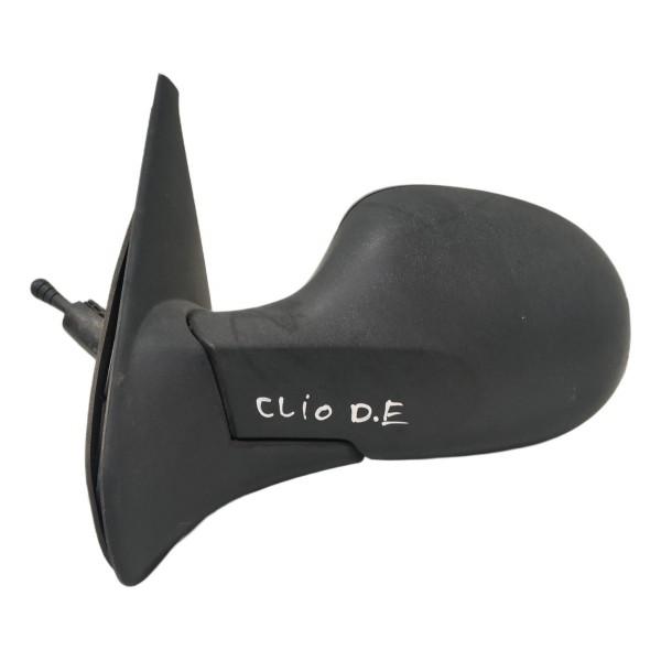 Retrovisor Manual Clio 2005 A 2012 Esquerdo C/ Detalhe
