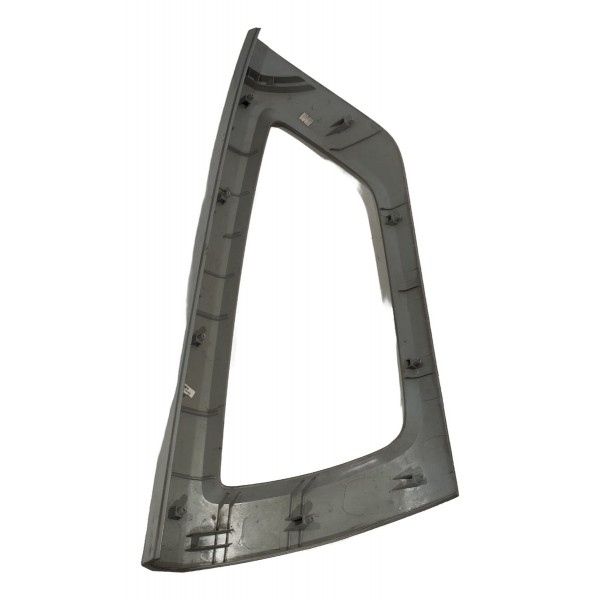 Moldura Acabamento Lanterna Soul 2012 A 2016 Lado Esquerdo Prateado