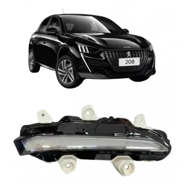 Farol De Milha Led Drl Peugeot 208 2021 2022 2023 2024
