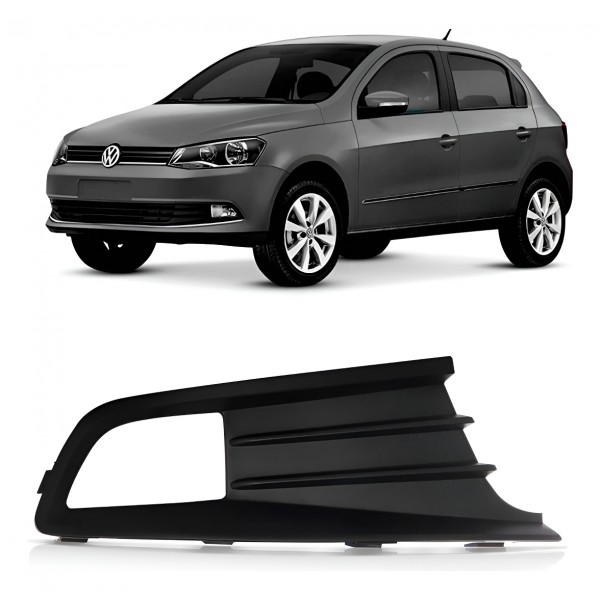 Grade Moldura De Milha Gol G6 2012 À 2016 Direito Preto Direito