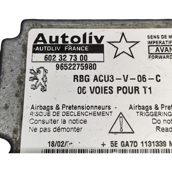 Modulo Central Peugeot 206 1.0 2001 A 2008 9652275980