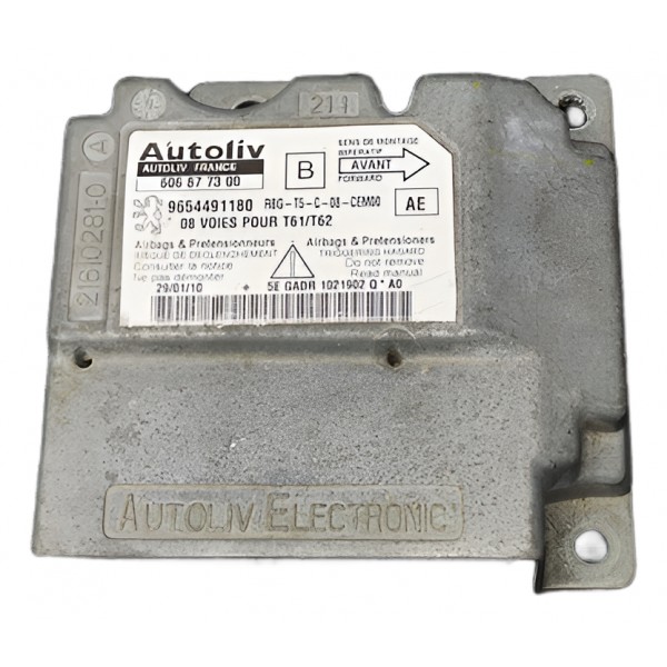 Modulo Central 9654491180 Peugeot 307 2007 2008 2009