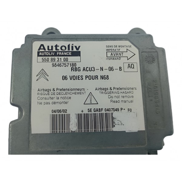 Modulo Central Xsara Picasso 2006 A 2011 9646757180