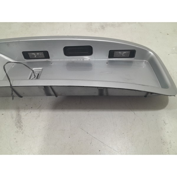 Moldura Da Placa Tampa Traseira Aircross 2015 Preto