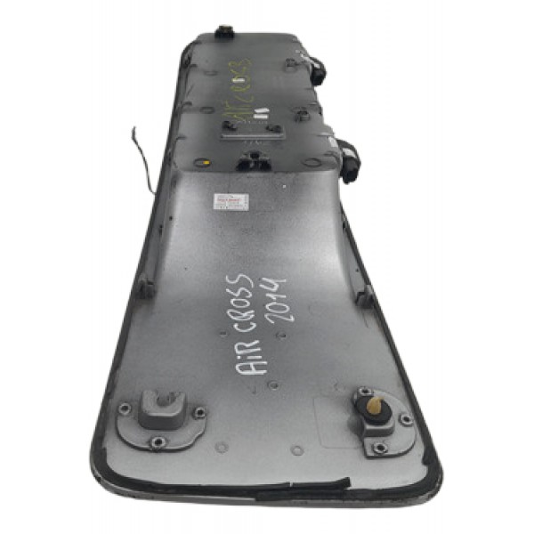 Moldura Da Placa Tampa Traseira Aircross 2015 Preto