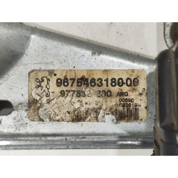 Máquina Vidro Traseira Esquerda 308 2012 A 2015 C/ Motor