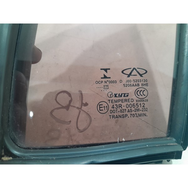 Vidro Fixo Dianteiro Direito Chery Qq 17/20