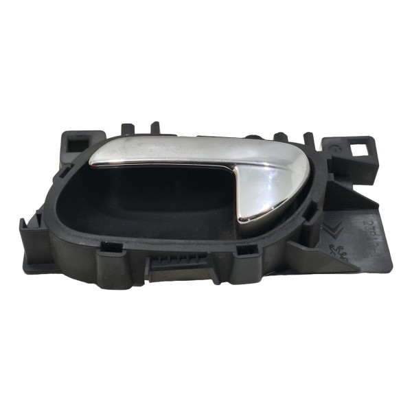 Maçaneta Interna Traseira Esquerda Peugeot 308 2012 A 2015 Cromado Traseira