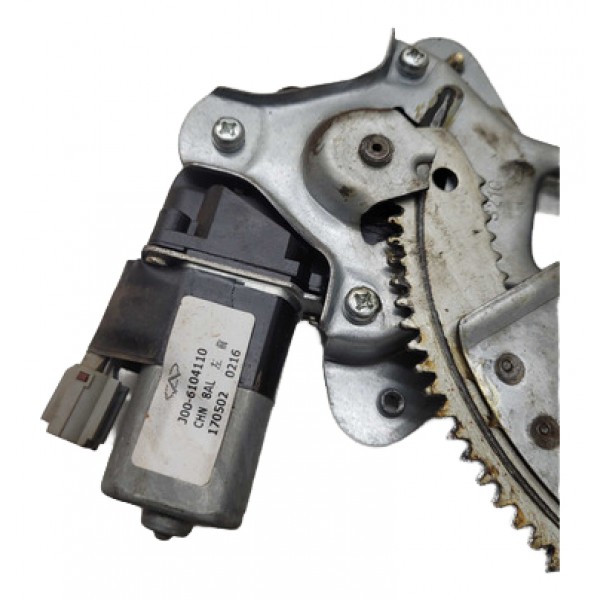 Máquina Vidro Porta Dianteira Esquerda Chery Qq 2020