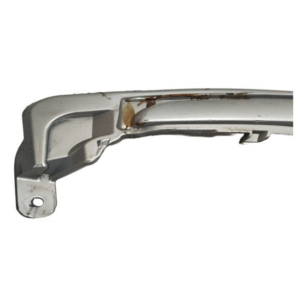 Moldura Aplique Farol Milha Peugeot 308 2012 A 2015 Direito Prateado Direito