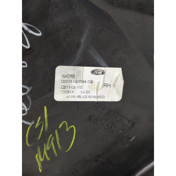 Maquina Vidro Suporte Traseira Direita New Fiesta 2014/2019