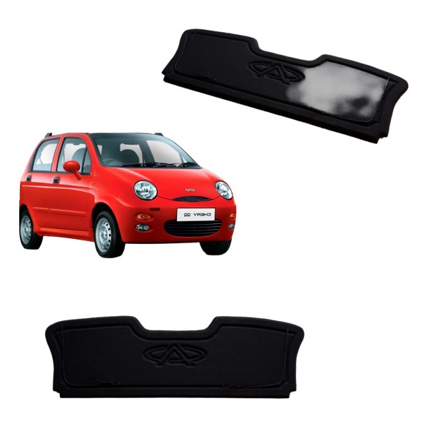 Tampão Traseiro Chery Qq Hatch 2011 A 2018 Preto