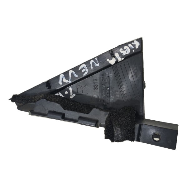 Moldura Externa Porta Traseira Esquerda New Fiesta 2014/2019 Preto