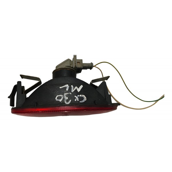 Lanterna Luz Neblina Central Peugeot 206 99 Até 08 Vermelho