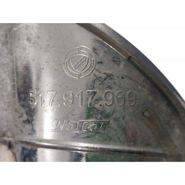 Moldura Farol De Milha Palio Siena Strada 08/11 Direito Prateado Direito