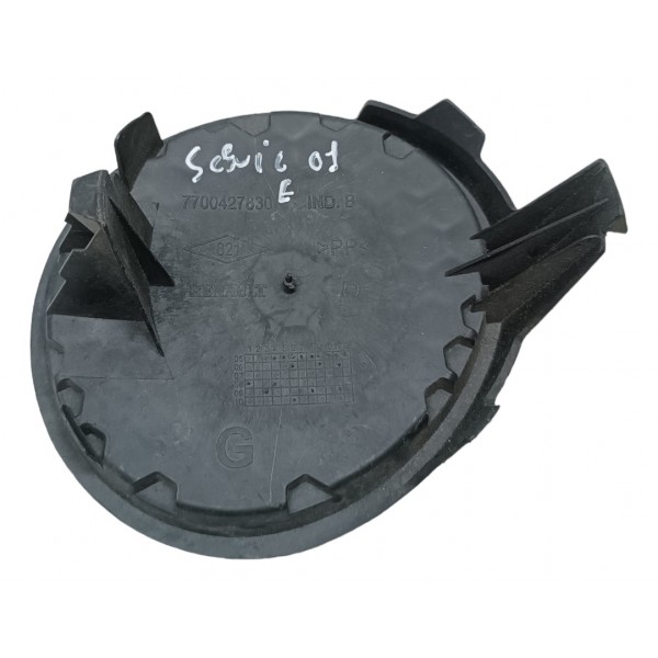 Tampa Grade Farol Auxiliar Esquerdo Renault Megane 1995 2003 Preto Esquerdo