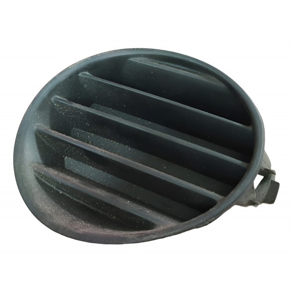 Grade Esquerda Farol De Milha Megane 2000-04 Rn0402902 Preto Esquerdo