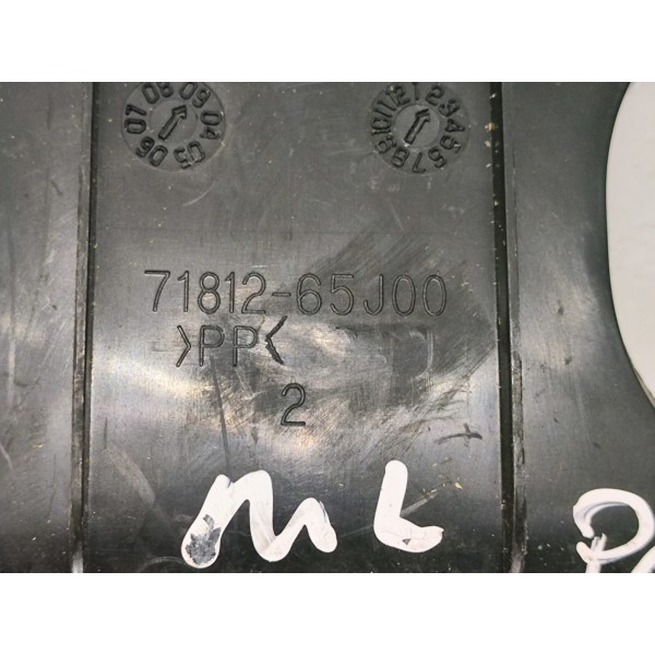 Guia Central Parachoque Traseiro Suzuki Vitara 05/15