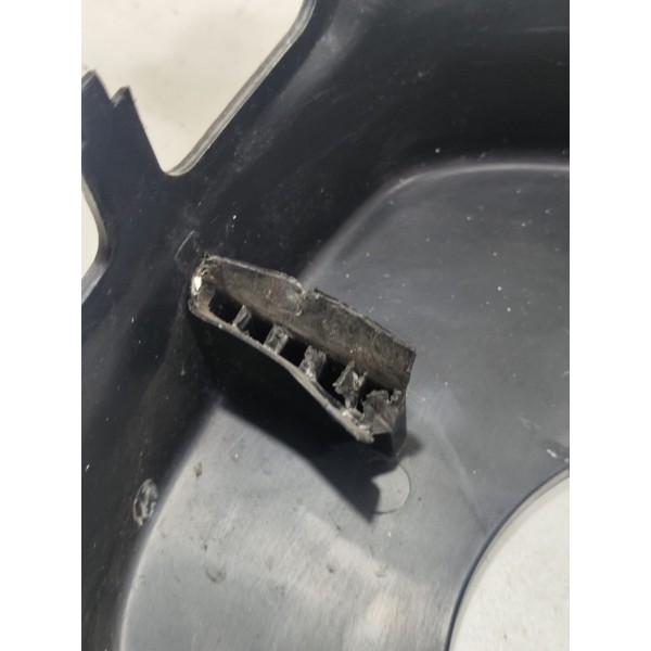 Moldura Acabamento Traseiro Volante Discovery 3 2006 A 2009 Preto