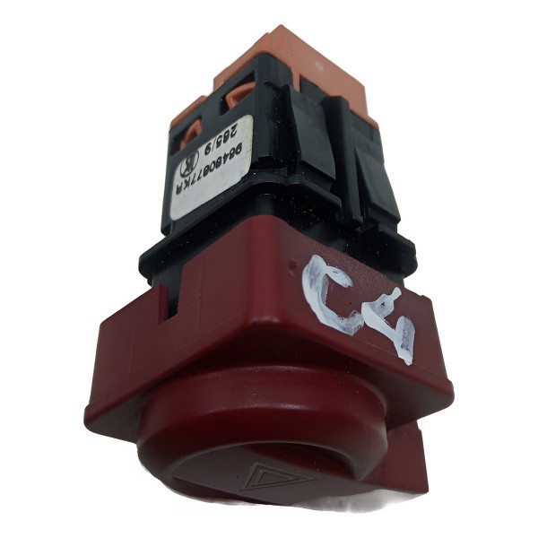 Botão Pisca Alerta Citroen C4 Pallas 2007 A 2013 Vermelho