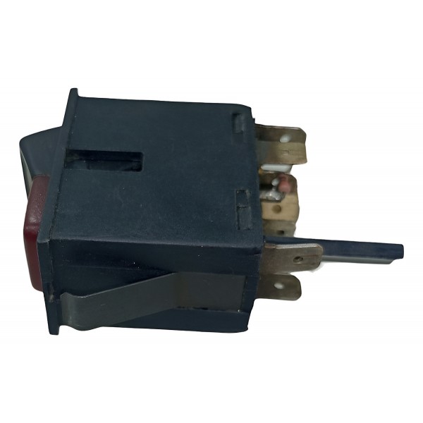 Botão Interruptor Pisca Alerta Vw Voyage Gol 91-95 Zbc953235 - Preto