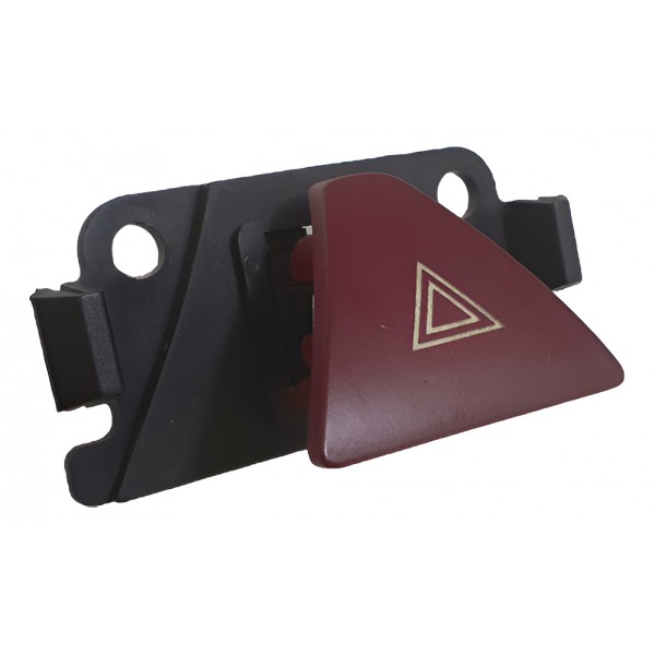 Botão Pisca Alerta Peugeot 307 2004 2012 Vermelho